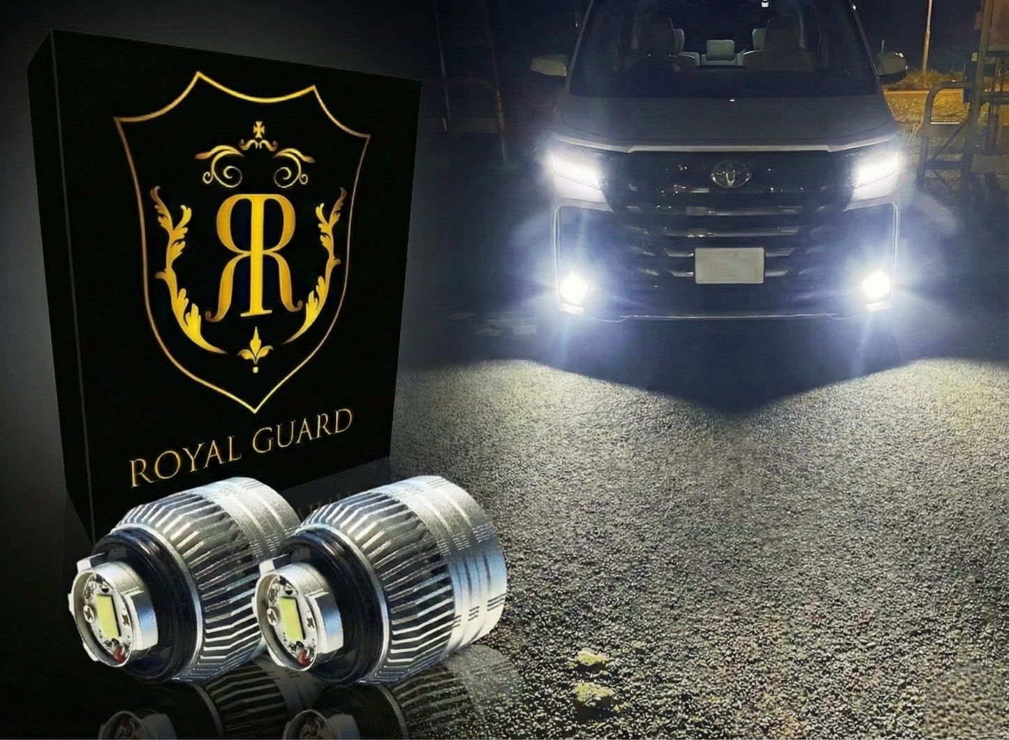 L1b LEDバルブ 純正LEDフォグ交換キット ホワイト 6000k ロイヤルガード零