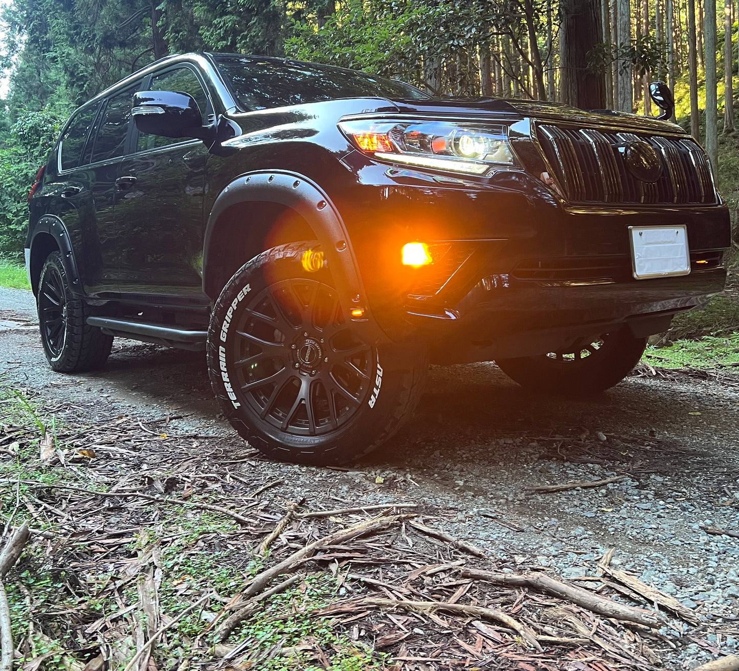 LEDフォグ H8 H11 H16 アンバー ウインカー色 ロイヤルガード零