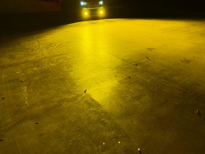 2026年9月新製品　ロイヤルガード オメガ LEDフォグ H8 H11 H16 イエロー 19630LM リレーレス ポン付け
