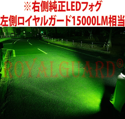 L1b l1b LEDフォグランプ 爆光 15000LM相当 ライムグリーン