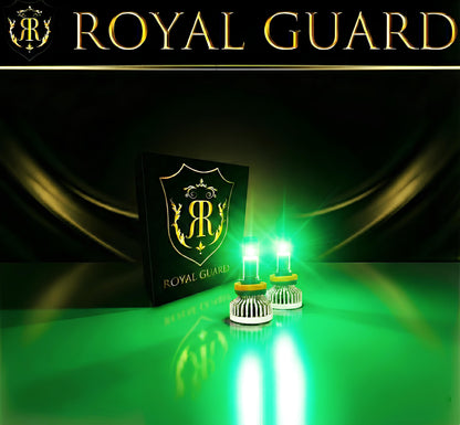 2026 ロイヤルガードオメガ LEDフォグライムグリーン H8 H11 H16 HB4 psx 26W