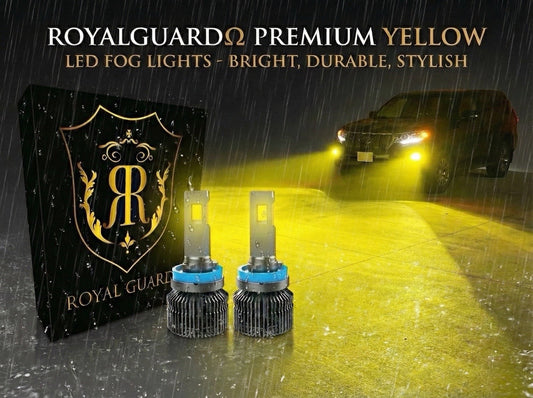 20 30系 アルファード ヴェルファイア LED H11 H16 イエロー フォグ 正規品 ロイヤルガードオメガ