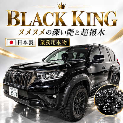 ブラックキング タイプR セラミック硬化ガラスコーティング剤 業務用完全硬化型 日本製 超撥水 艶 防汚 車用　5年耐久　20ml　
